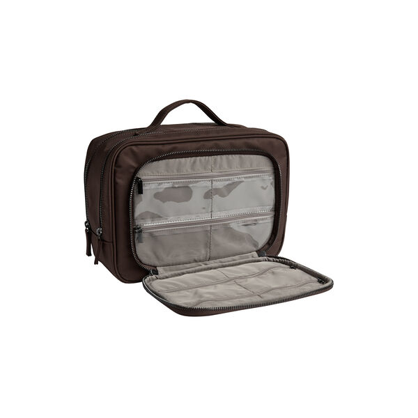 GuardMBG Toiletry Bag Rec., dark brown, Markberg
