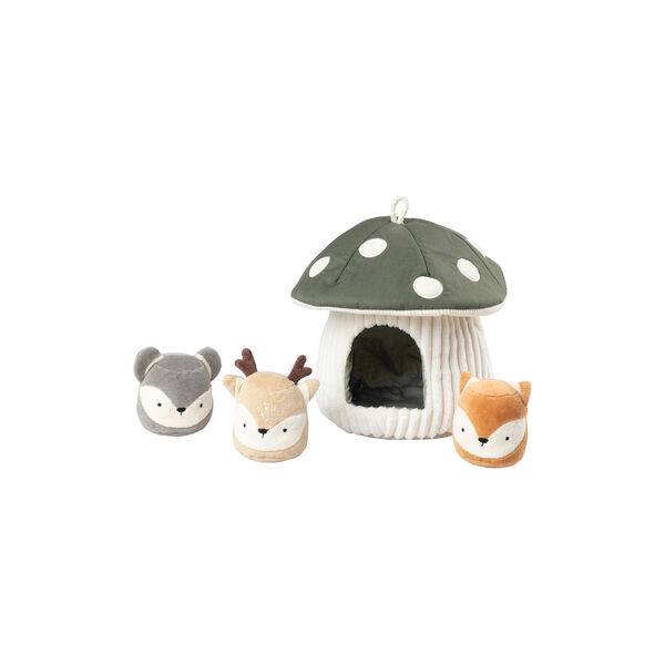 Hide & Seek Mushroom Activity Toy, Sebra