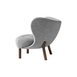 Little Petra VB1 Lounge Chair & Pouf ATD1, Hallingdal 0130/oiled walnut, &Tradition