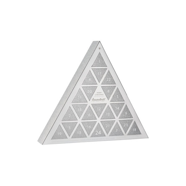 Christmas Calender, silver, Karamelleriet