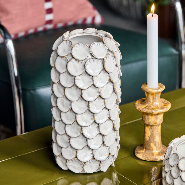 HDDot Vase Tall, white, House Doctor
