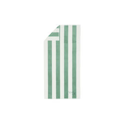 Moomin Little My towel 70x140 cm, green striped Moomin Little My towel 70x140 cm, green striped, Moomin Arabia