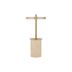 Asteria Move Mini tragbare Leuchte, clay travertine brass, UMAGE