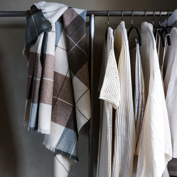 Scotch Throw, blue, ELVANG