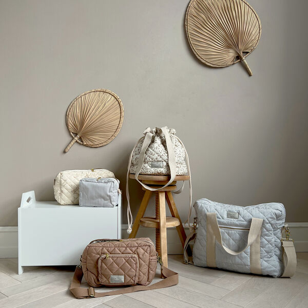 Kulturtasche, ashley/latte2er-Pack Kulturtaschen, ashley/latte, Cam Cam Copenhagen