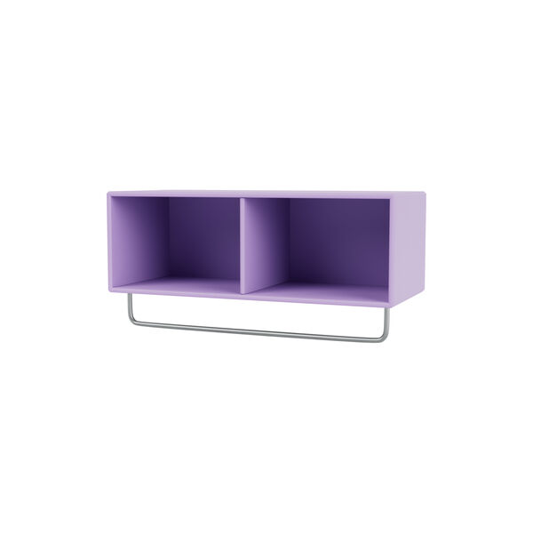 COAT Shelf with Clothes Rack, 164 iris, Montana Furniture