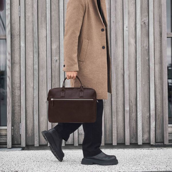KnoxMBG Laptoptasche, espresso brown, Markberg