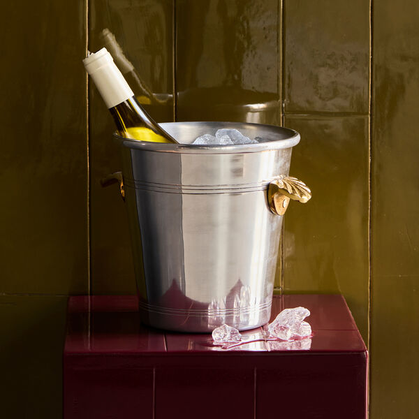 HDVind Wine cooler, silver finish, House Doctor