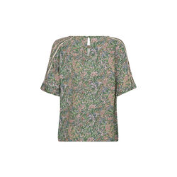 MMPalma Flowish Orchid Bluse, turf green, MOS MOSH