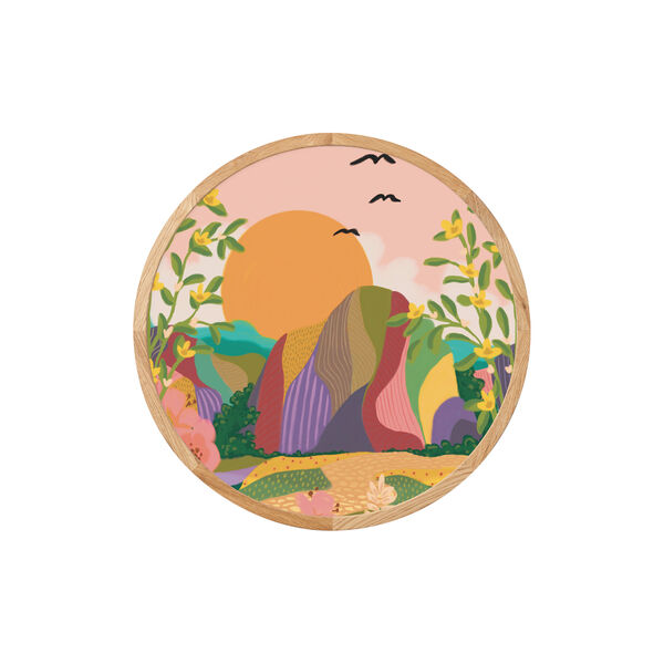 Colored Mountain, Papirv&aelig;rk