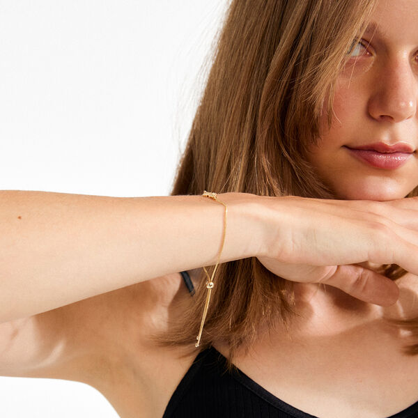 DAGMAR armband, vergoldet, Pilgrim