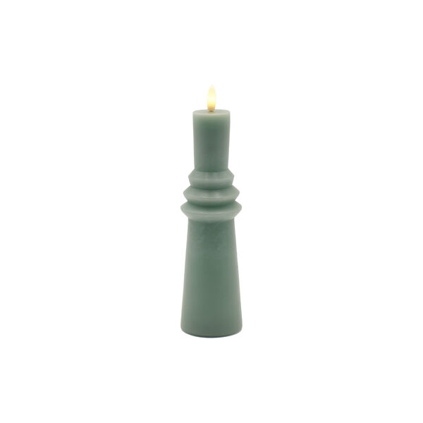 Sille Ringed LED light, sandy green, Sirius Home