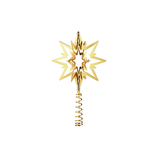 Topstjerne gro&szlig;, gold, Georg Jensen