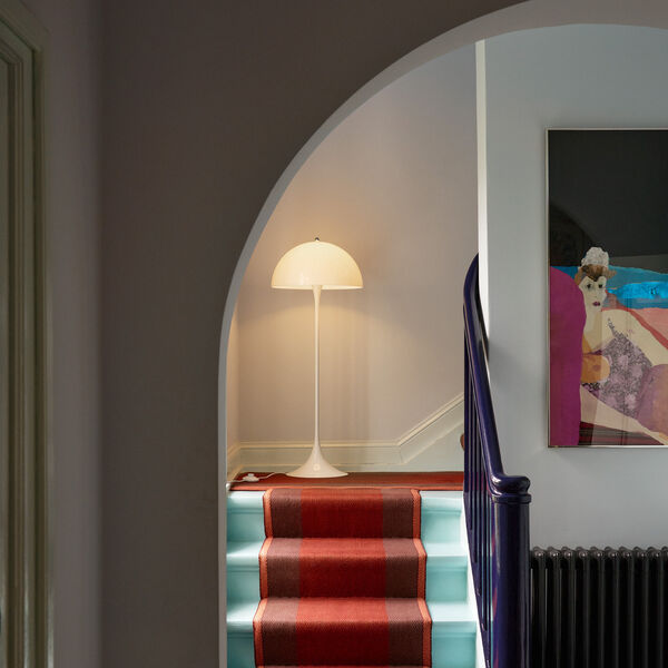 Panthella | &Oslash; 40 cm | Opal White | Floor Lamp, Louis Poulsen