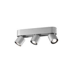 AURA C3 Ceiling Light, titanium, LIGHT-POINT
