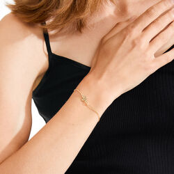 DAGMAR armband, vergoldet, Pilgrim