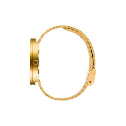PICTO Wrist Watch, white/gold/matt gold, Picto