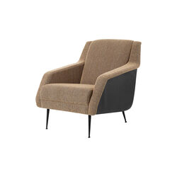 CDC. 1 Loungesessel, Boucl&eacute; 005/schwarz matt, GUBI