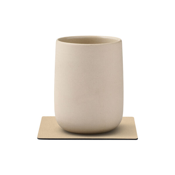 Nupo glass mat Square, sand, LIND DNA