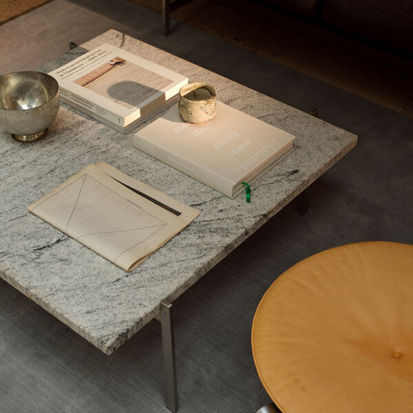 PK61&trade; Coffee Table, dark granite, Fritz Hansen