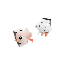 Happy Clouds Handgelenkrassel-Set 2 Stk., puder, Done by Deer