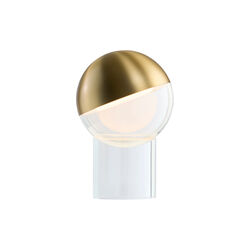 Pila Portable Table Lamp, solid brass, FRANDSEN