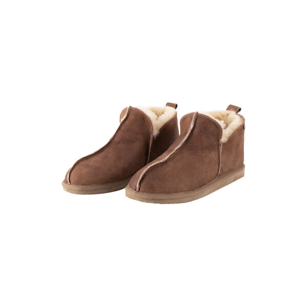 Annie Slippers, antique cognac Annie Slippers, antique cognac, Shepherd of Sweden
