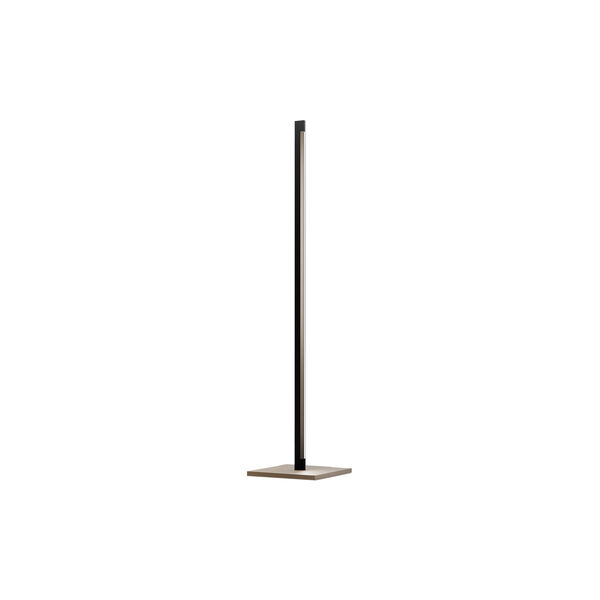 INLAY F1 LINEAR Floor Lamp, matt black/satin gold, LIGHT-POINT