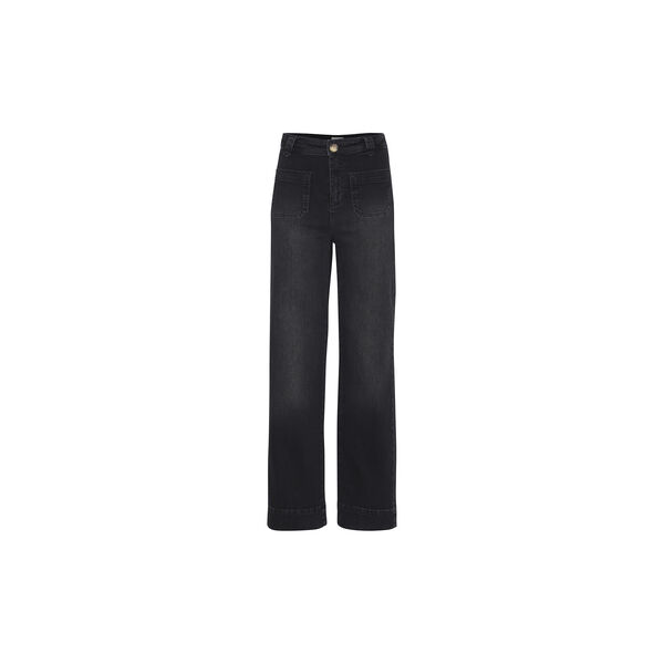 IREloi Jeans, black washed denim, Atelier R&ecirc;ve
