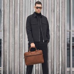 KnoxMBG Laptoptasche, cognac, Markberg