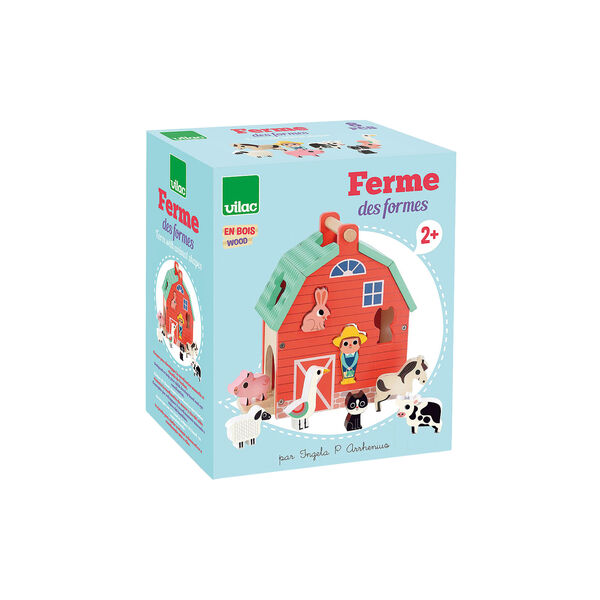 Bauernhof-Steckkasten, Vilac