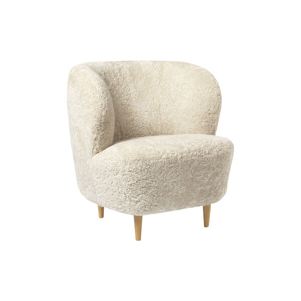 Stay Lounge-Sessel, Moonlight/Eiche seidenmatt, GUBI