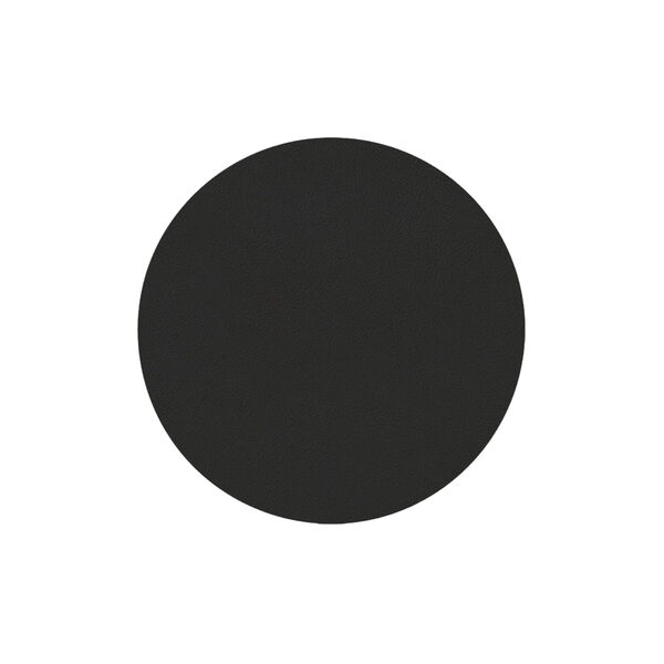 Nupo glass mat Circle, black ink, LIND DNA