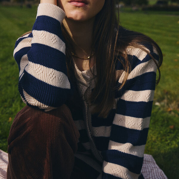 IRGABBY Cardigan, smoke gray, Atelier R&ecirc;ve