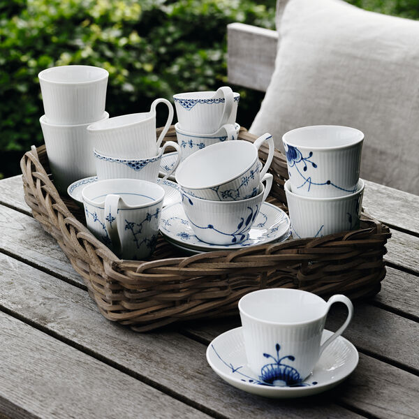 Blau Mega Gerippt Thermobecher 29 cl, Royal Copenhagen