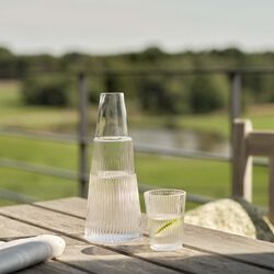 Pilastro Karaffe mit Glas, Stelton