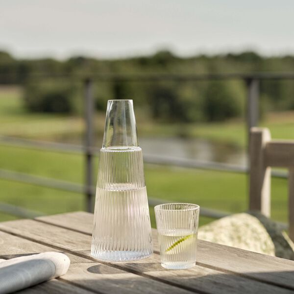 Pilastro Karaffe mit Glas, Stelton