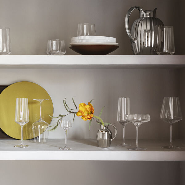 Bernadotte Wei&szlig;weingl&auml;ser 6 Stk., Georg Jensen
