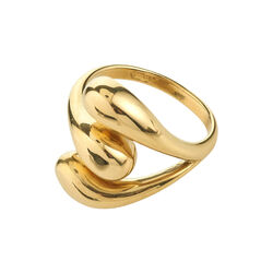 JENNINGS ring, vergoldet, Pilgrim