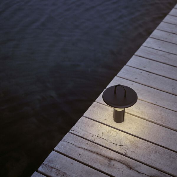 Pier tragbare LED-Leuchte, black, Stelton