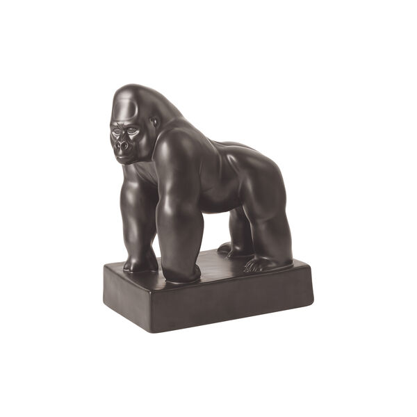 Gorillafigur stehend, Royal Copenhagen