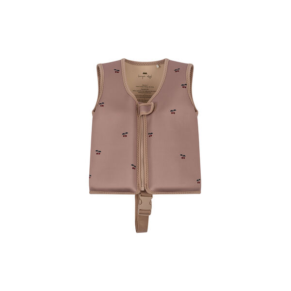 Neopren-Schwimmweste, cherry, Konges Sl&oslash;jd