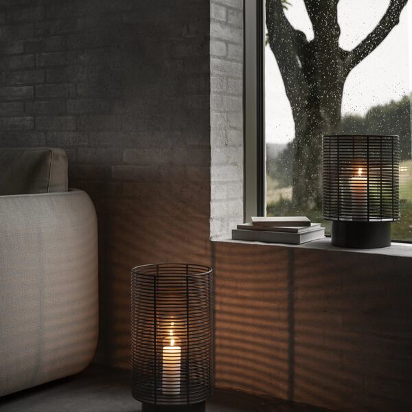 OLEA Outdoor Lantern, gunmetal, Blomus