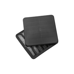 FREEZE-IT Ice Cube Tray with Lid Small, black, RIG-TIG