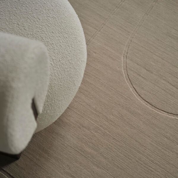 Cursive Expanse Rug, beige, Linie Design
