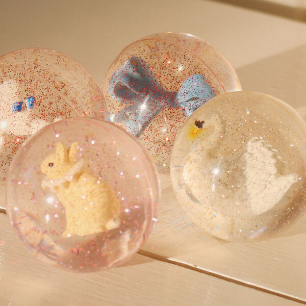 Flummi-Set, cherry/swan, Konges Sl&oslash;jd