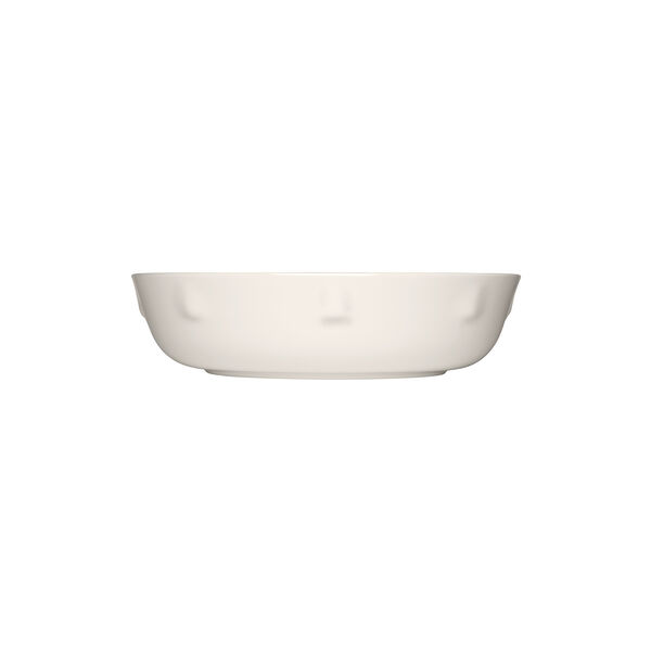 Solare serving bowl, white, Iittala