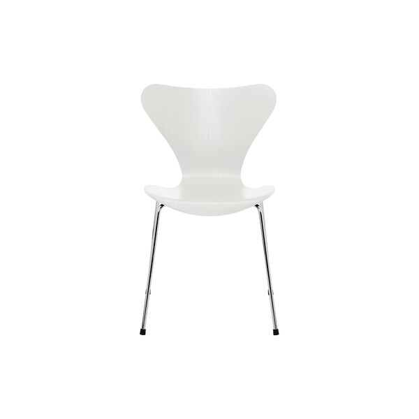 Serie 7™ 3107 Stuhl, esche, white Serie 7™ 3107 Stuhl, esche, white, Fritz Hansen