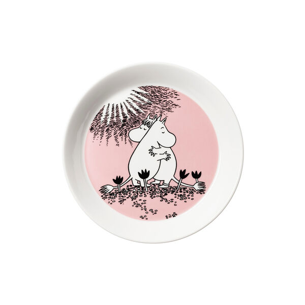 Mumin-Teller &Oslash; 19 cm, K&aelig;rlighed, Moomin Arabia