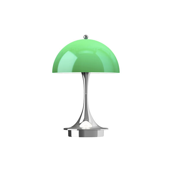 Panthella 160 Original Portable Table Lamp, opal green, Louis Poulsen